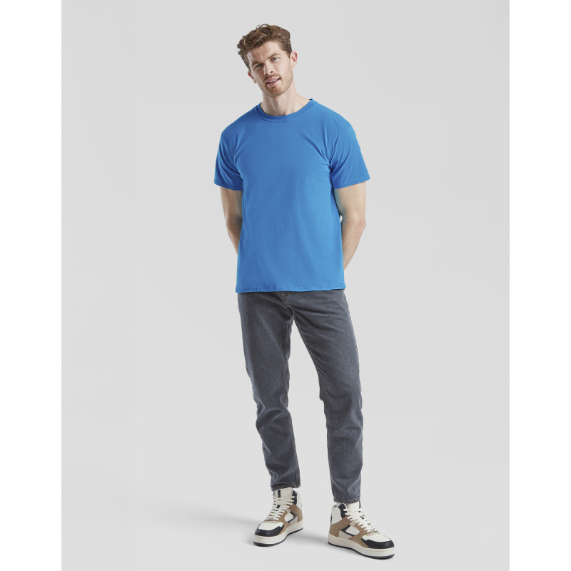 Camiseta Valueweight 165 gr Azure Blue