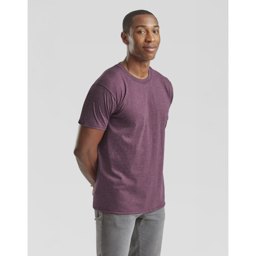 Samarreta Valueweight 165 gr Heather Burgundy