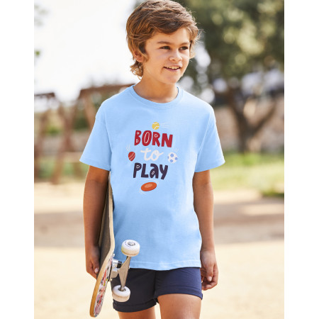 Camiseta Valueweight niño Sky Blue