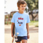 Camiseta Valueweight niño Sky Blue