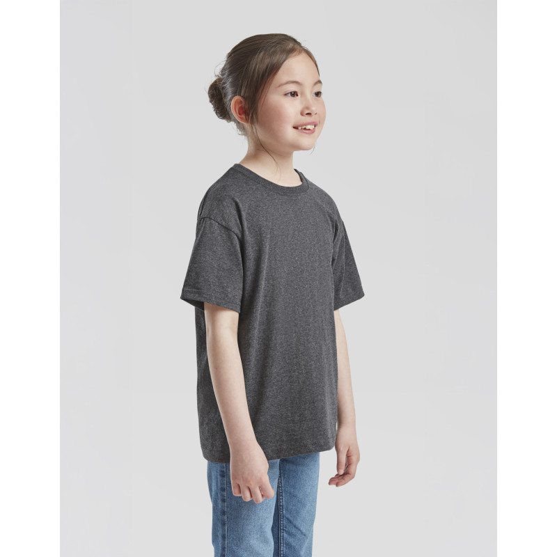 Camiseta Valueweight niño Dark Heather Grey
