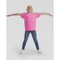 Camiseta Valueweight niño Fuchsia