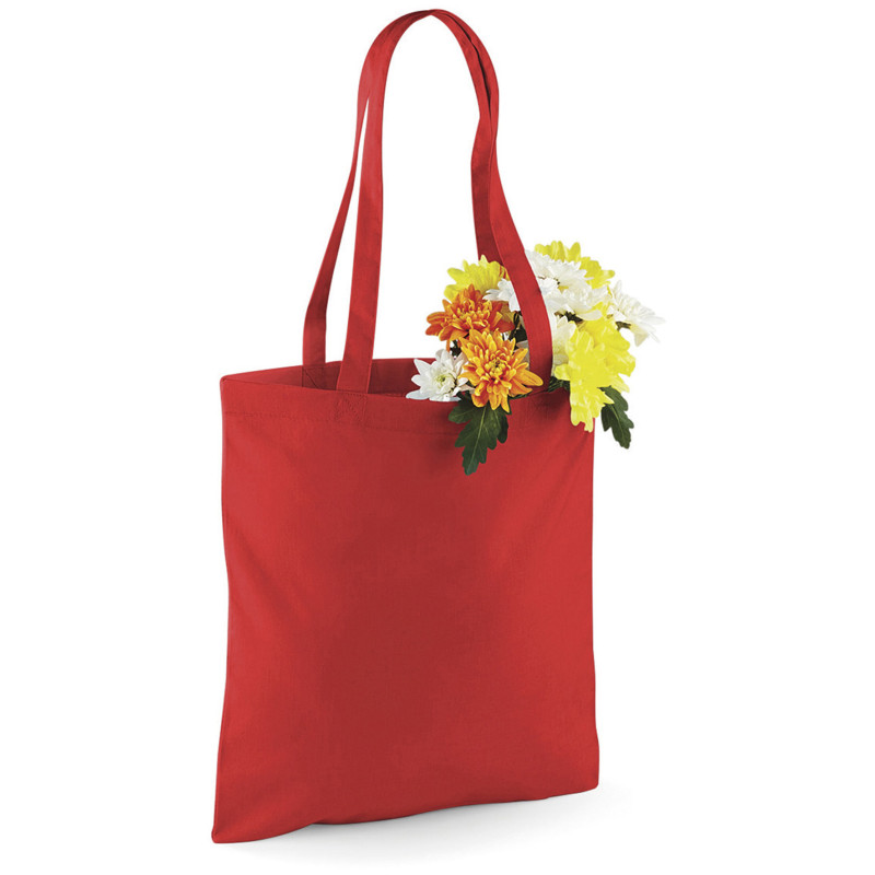 Bag for Life - Long Handles Bright Red