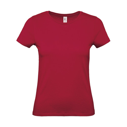 Camiseta mujer E150 Deep Red