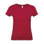 Camiseta mujer E150 Deep Red