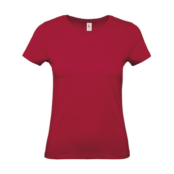 Camiseta mujer E150 Deep Red