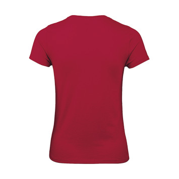 Camiseta mujer E150 Deep Red