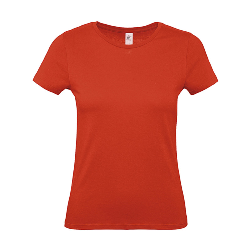 Camiseta mujer E150 Fire Red