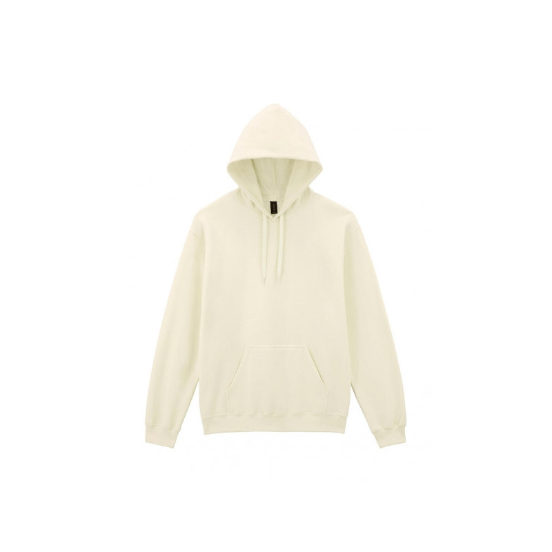 Sudadera con capucha polar Softstyle adulto Off White