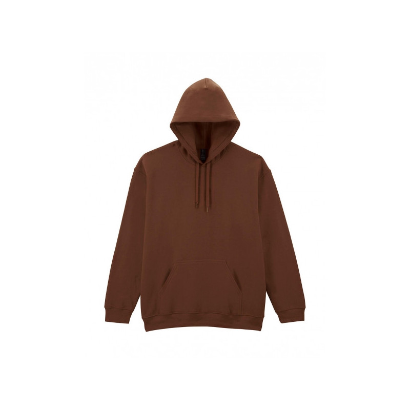 Sudadera con capucha polar Softstyle adulto Cocoa