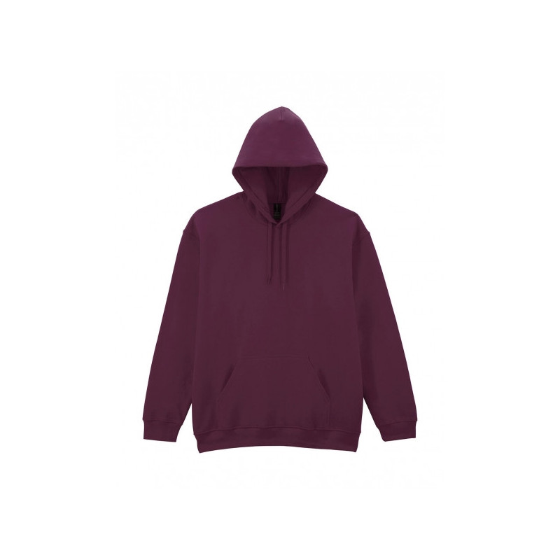 Sudadera con capucha polar Softstyle adulto Maroon