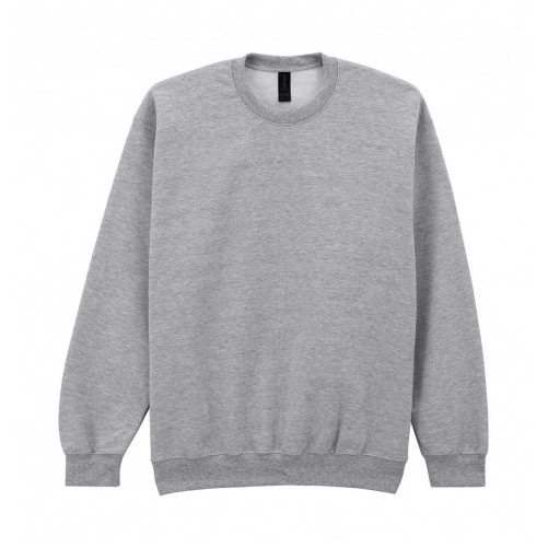 Sudadera cuello redondo Softstyle adulto Black