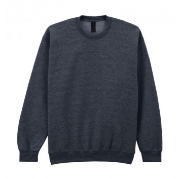 Sudadera cuello redondo Softstyle adulto Black