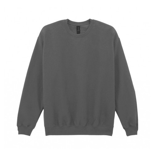 Sudadera cuello redondo Softstyle adulto Black