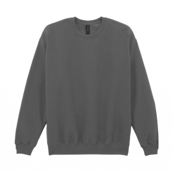 Sudadera cuello redondo Softstyle adulto Black