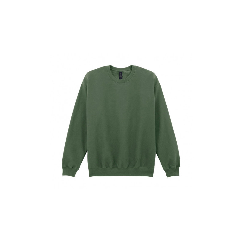 Dessuadora coll rodó Softstyle adult Military Green
