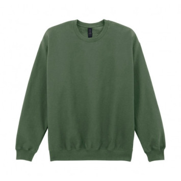 Sudadera cuello redondo Softstyle adulto Black