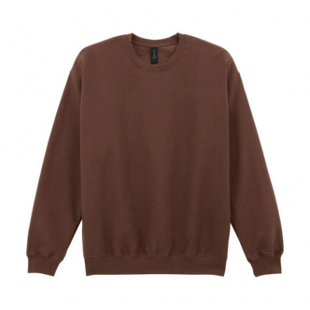 Sudadera cuello redondo Softstyle adulto Black