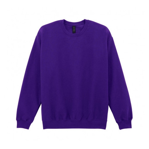 Sudadera cuello redondo Softstyle adulto Black