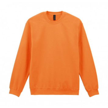 Sudadera cuello redondo Softstyle adulto Black