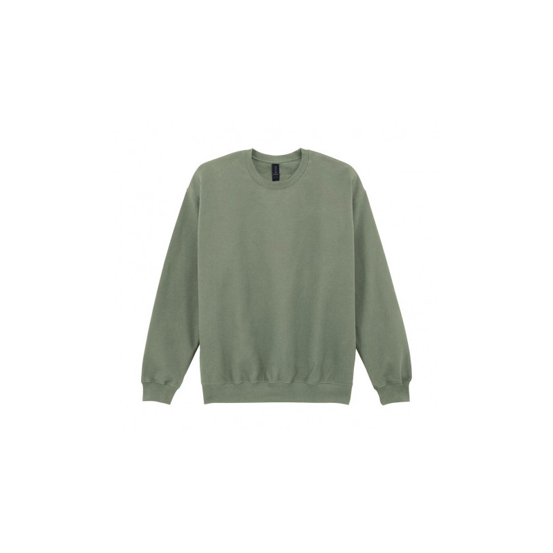 Sudadera cuello redondo Softstyle adulto Sage