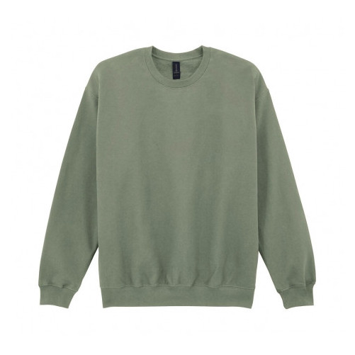 Sudadera cuello redondo Softstyle adulto Black