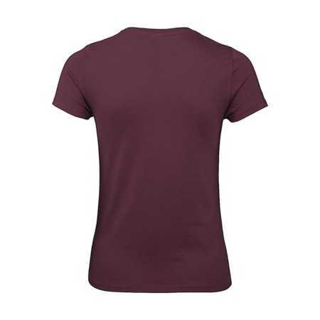 Camiseta mujer E150 Burgundy