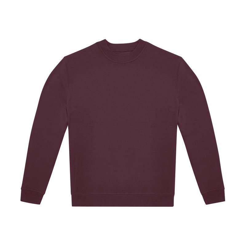 Sudadera Cuello Redondo ID332 Burgundy