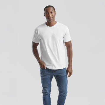 Camiseta Valueweight 165 gr White